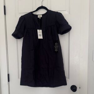 Tuckernuck NWT Navy Linen Bridget Dress XS